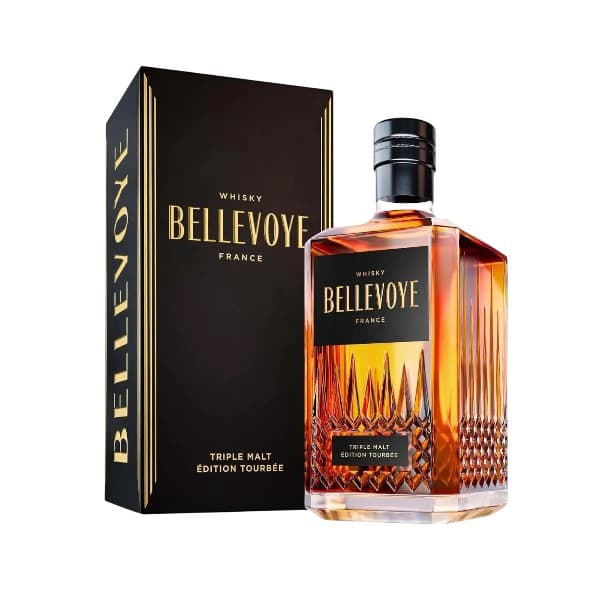 Rượu Bellevoye Black Blended Malt Whisky Edition Tourbee