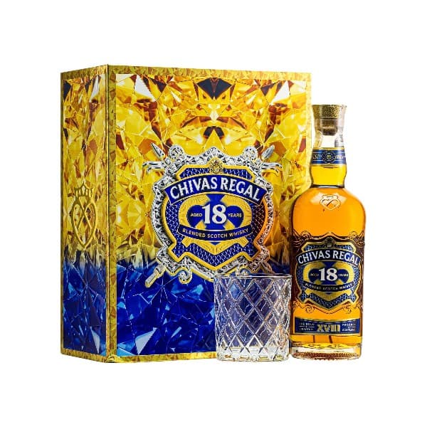 Rượu Chivas 18 Gold Signature - Hộp quà Tết 2026