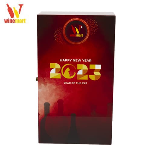 Hộp sơn mài Quý Mão 2023 (hộp đôi)