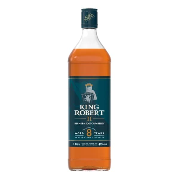 Rượu King Robert II 8 Năm Blended Scotch Whisky
