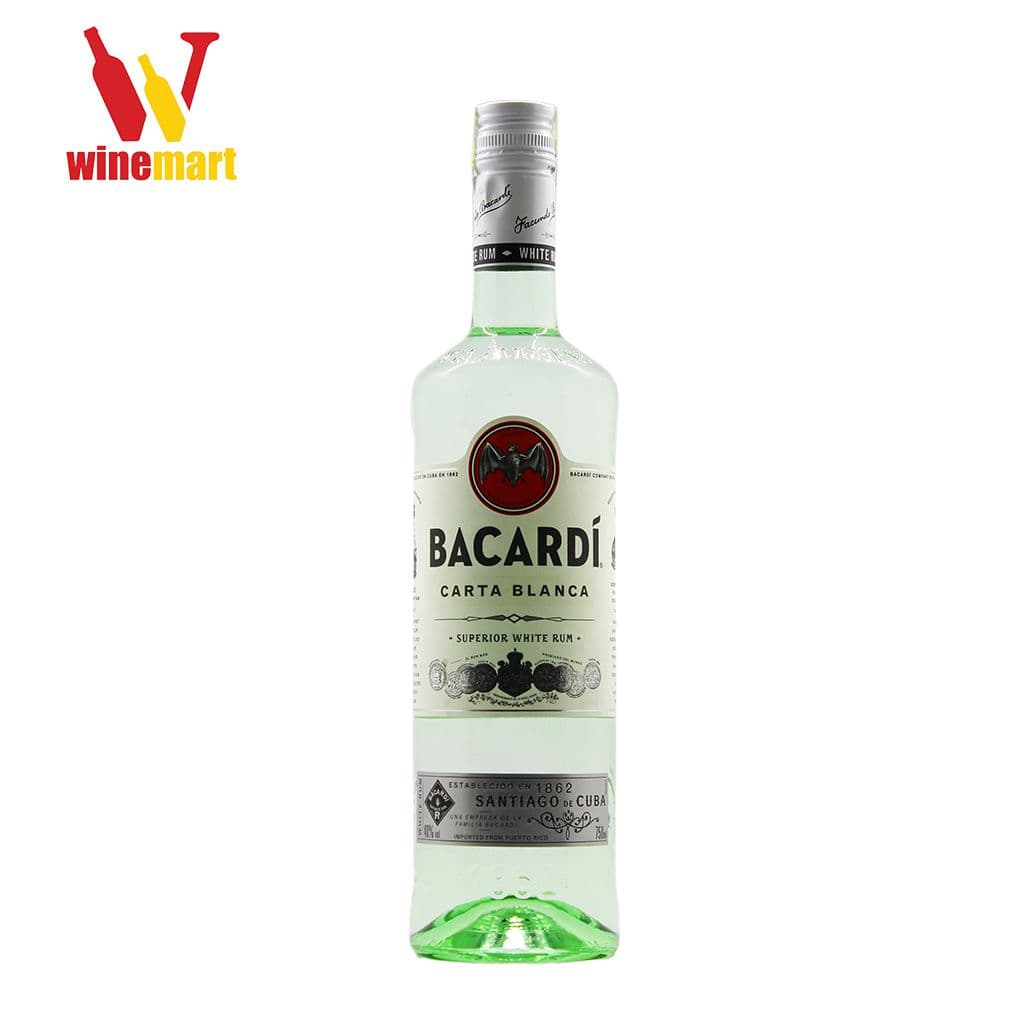 Rượu Bacardi Carta Blanca Superior White Rum