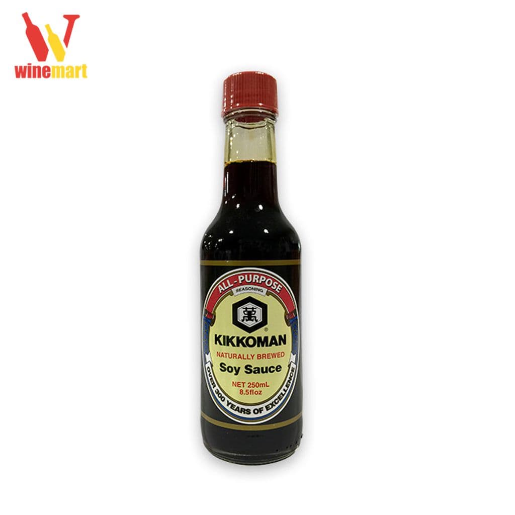 Nước tương soy sauce Kikkoman 250ml