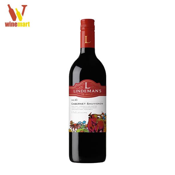 Vang Lindemans bin 45 Cabernet Sauvignon