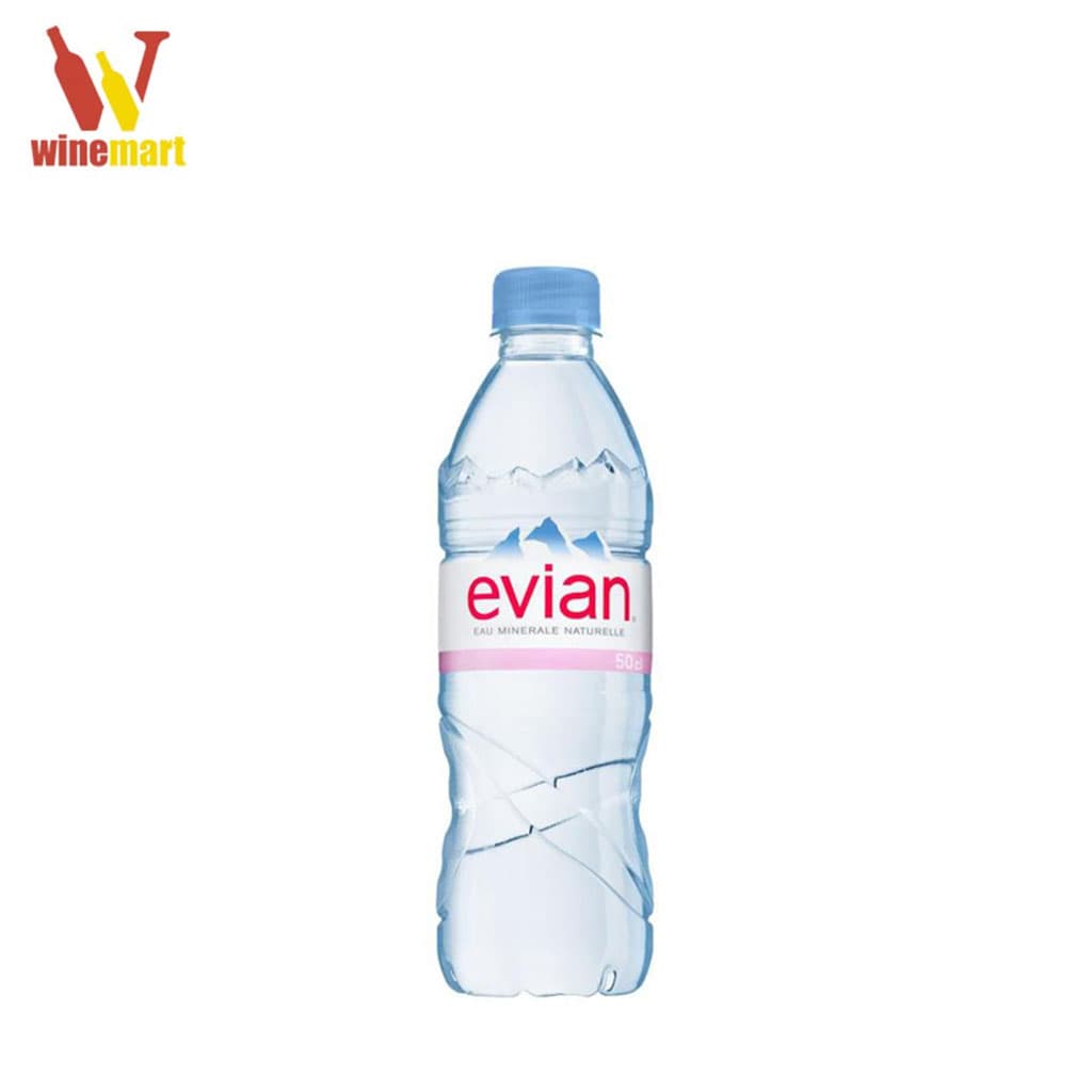 Evian Nước Khoáng Chai Nhựa 500ml