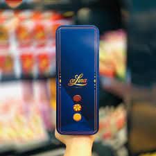 Bánh quy châu âu Celina 120g hộp sắt xanh