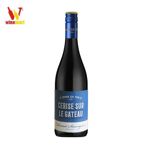 Vang Pour Le Vin Cerise sur le Gateau Cabernet Sauvignon