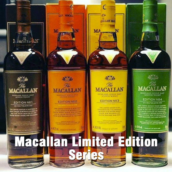 Bộ sưu tập rượu Macallan Limited Edition