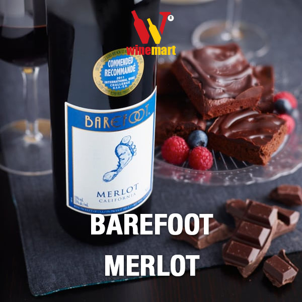 Vang BareFoot Merlot
