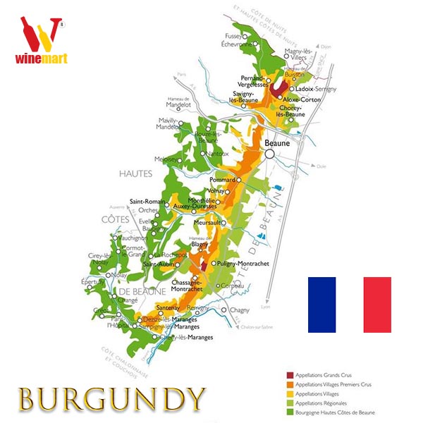 Vùng Burgundy