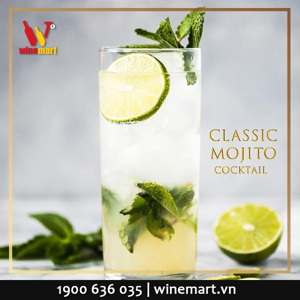 classic Mojito cocktail