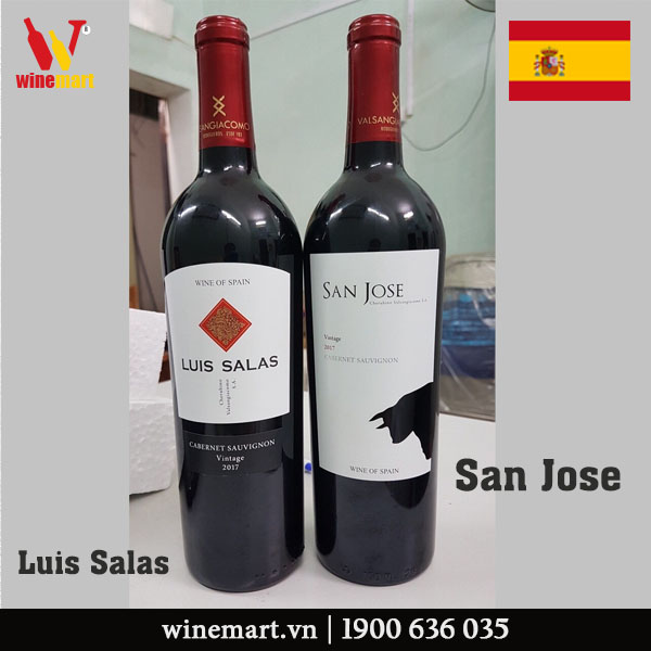 Vang San Jose và Luis Salas của Tây Ban Nha