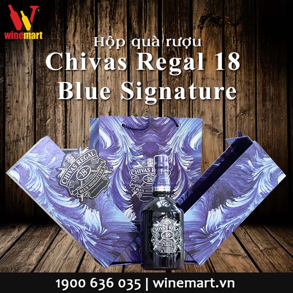 Phiên bản Chivas Regal 18 Blue Signature - 2021