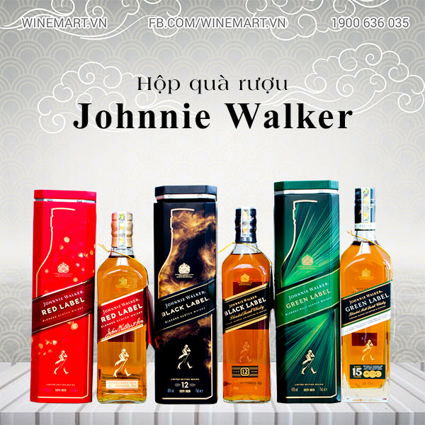 Hộp quà rượu Johnnie Walker