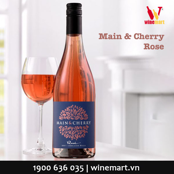 Rượu vang Main & Cherry Rose